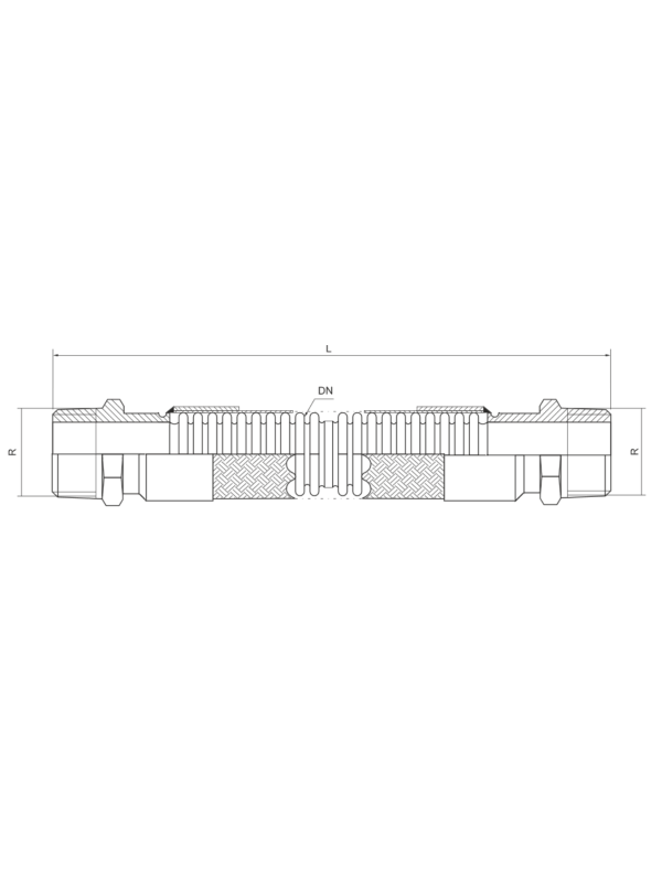 Metal Hose 1.2.006.040.I-SS