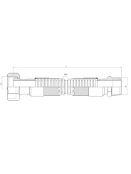 Wąż metalowy 1.2.006.025.XII-CS