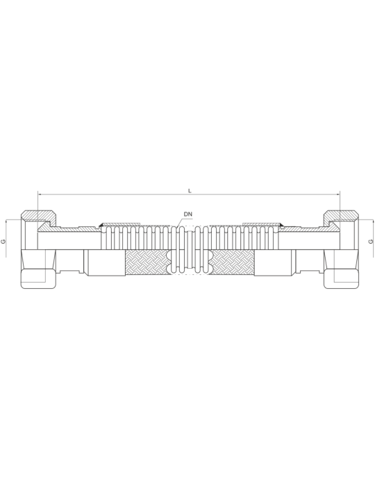 Metal Hose 1.2.006.025.XIV-CS